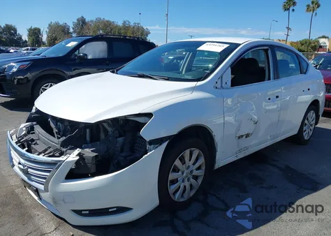 2014 Nissan Sentra Fe+ S из США, поврежденный, VIN 3N1AB7AP0EY317487